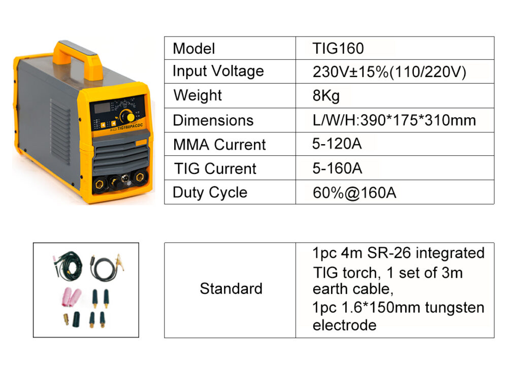 TIG welding machine