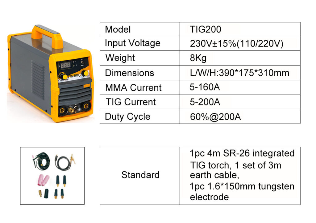 TIG welding machine